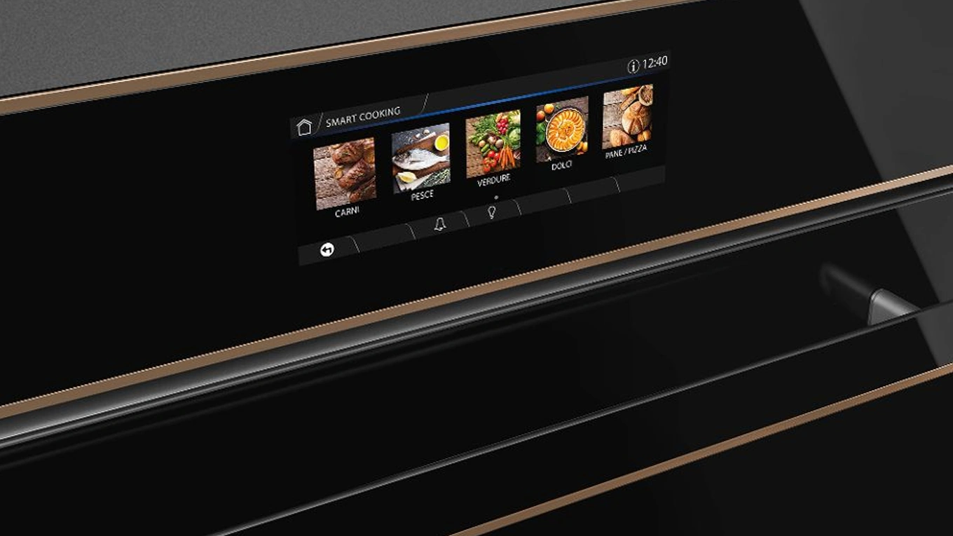 tft touch display am smeg SO6604S4PNR dampfbackofen