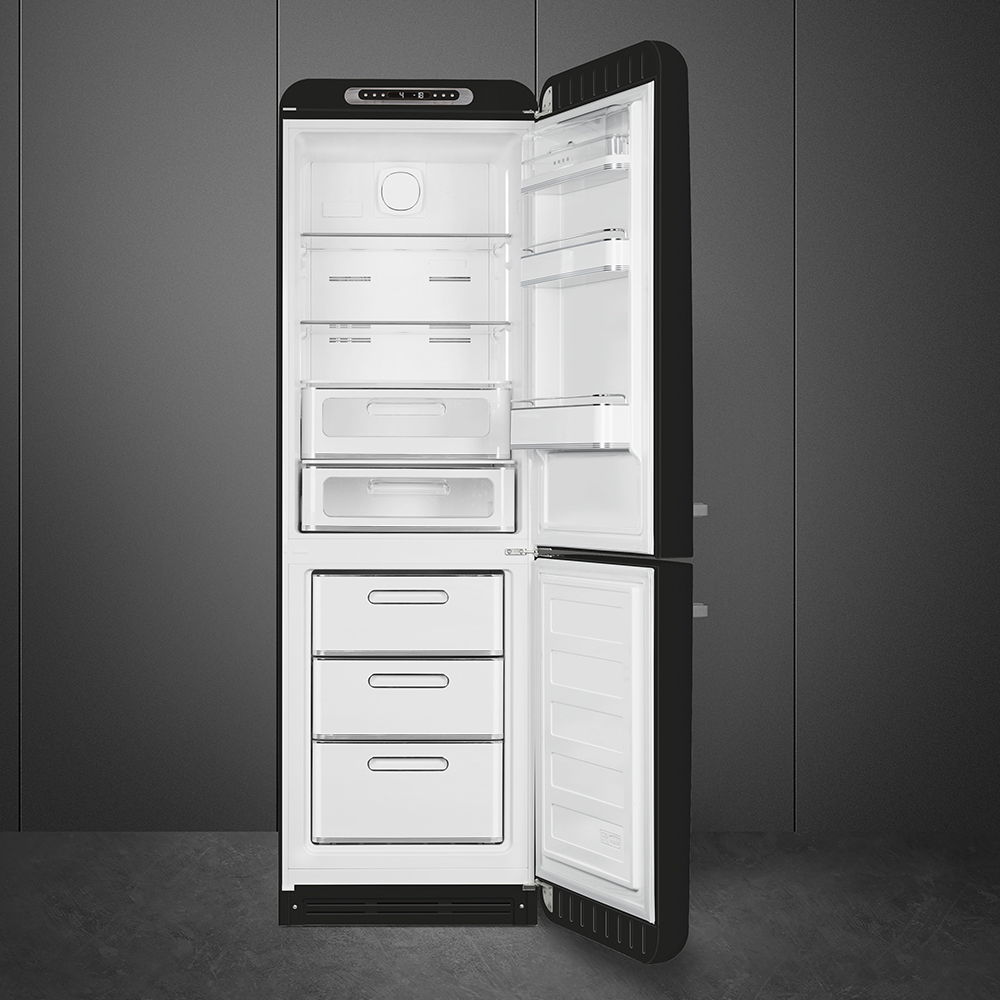 [Zweite Wahl] Smeg FAB32RBL5 Stand-Kühl-Gefrierkombination Schwarz 