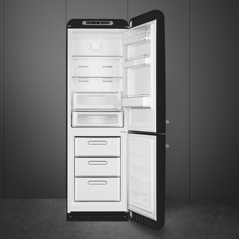 Smeg FAB32RBL5 Stand-Kühl-Gefrierkombination Schwarz