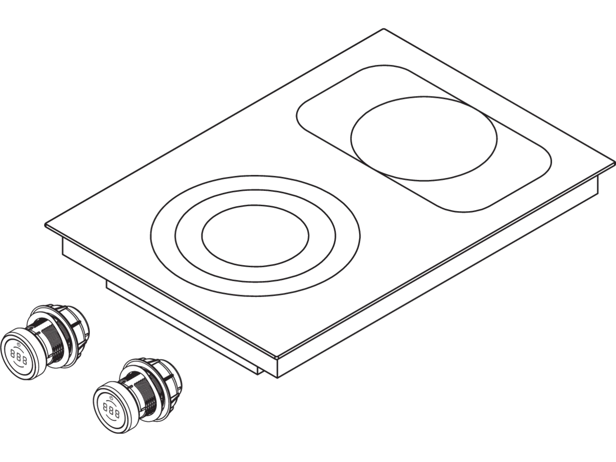 Bora PKCB3AB Elektrokochfeld All Black