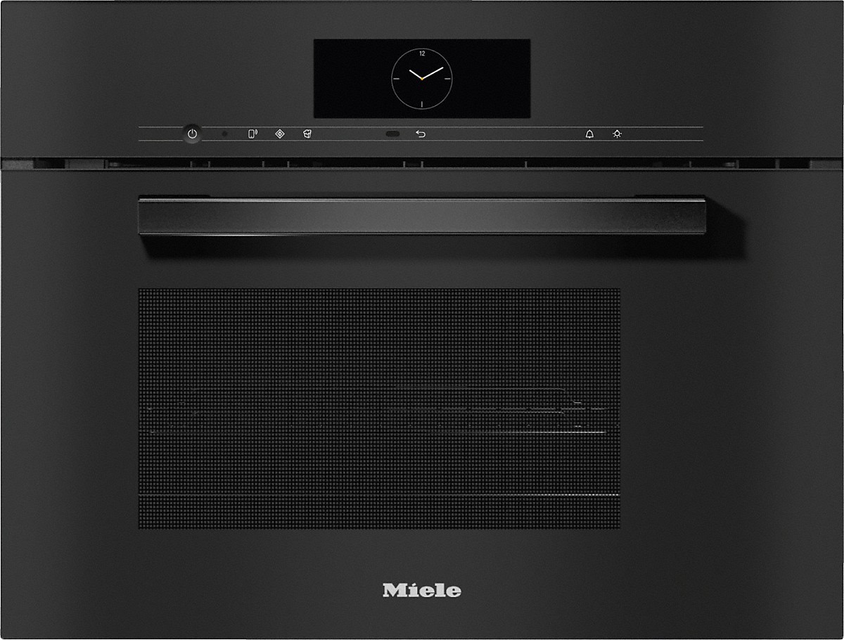 Miele DGM 7840 Dampfgarer mit Mikrowelle Obsidianschwarz