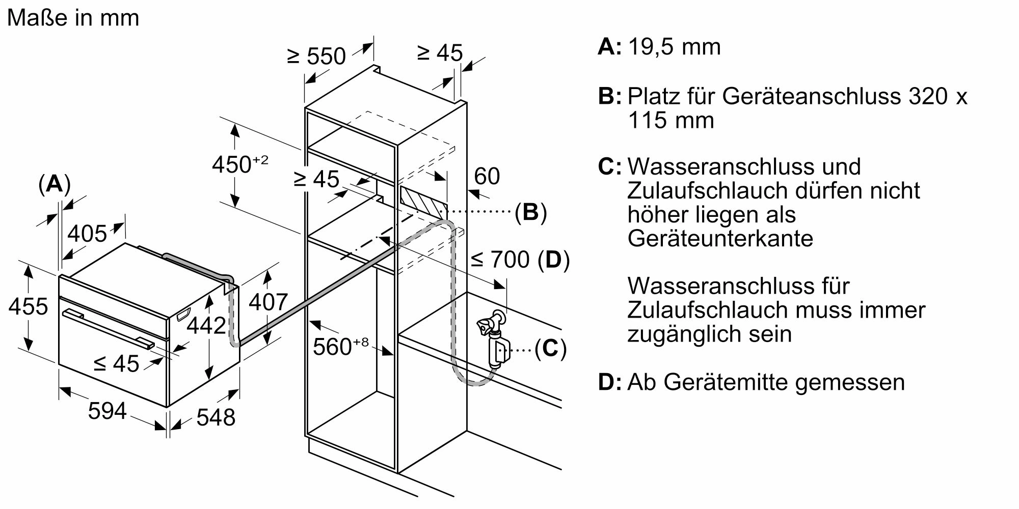 Siemens CS958GDD1 Einbau-Kompaktdampfbackofen Schwarz