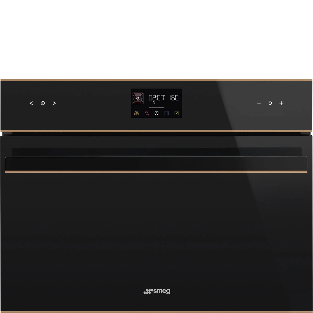 Smeg SO4602M1NR Einbau-Backofen mit Mikrowellenfunktion Schwarz