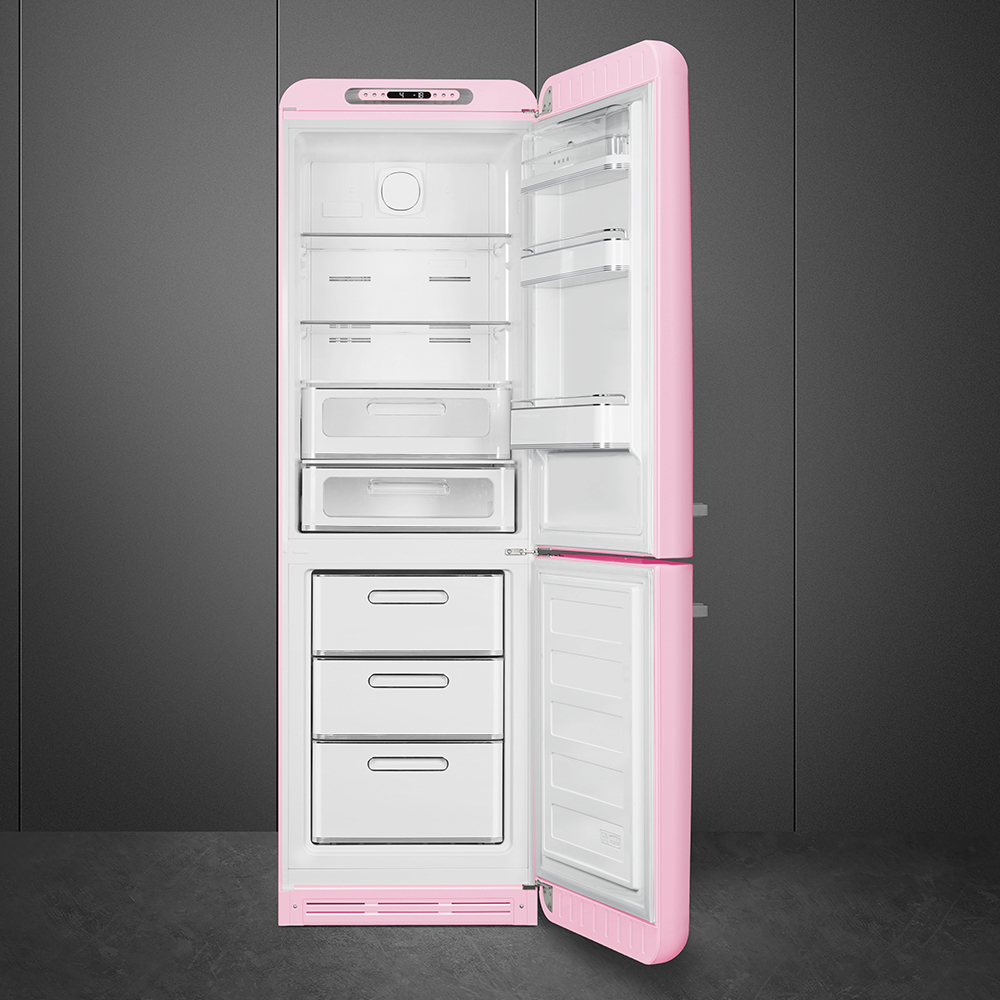 Smeg FAB32RPK5 Stand-Kühl-Gefrierkombination Cadillac Pink