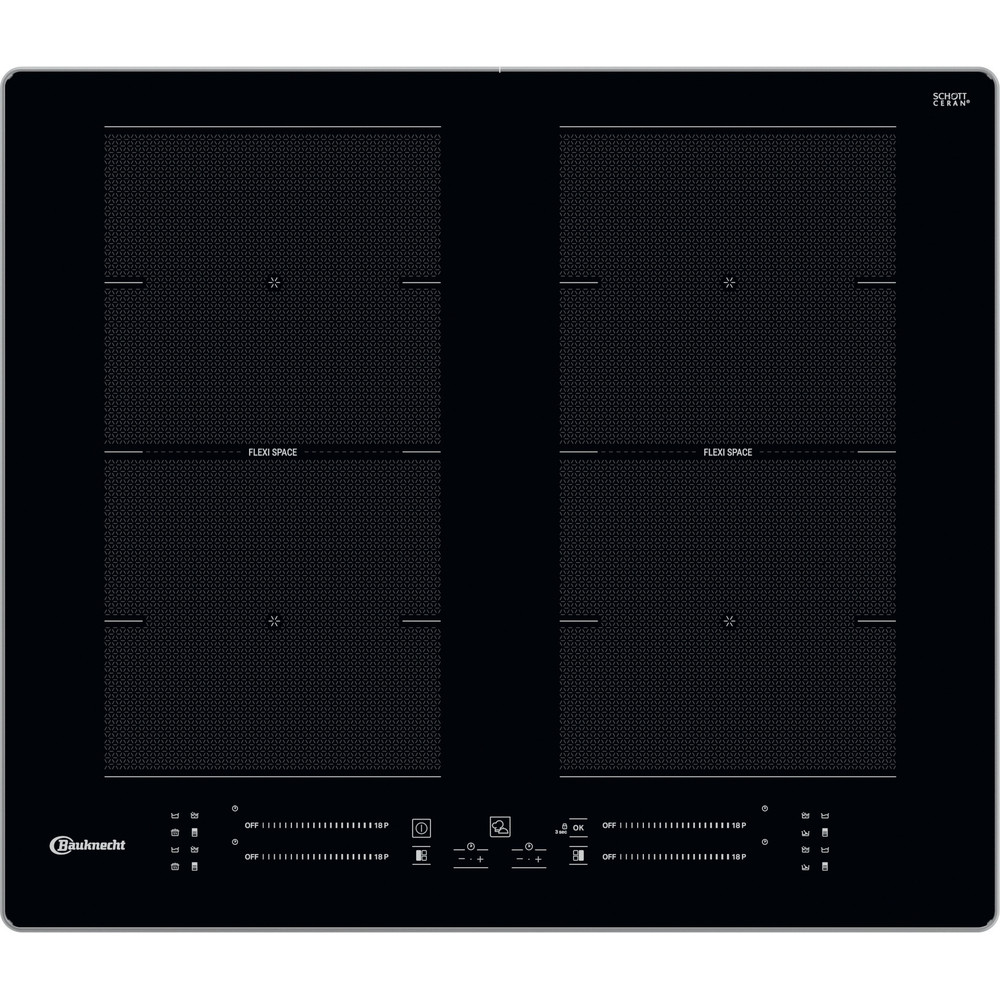 Bauknecht BS 2360F AL Einbau-Induktionskochfeld Schwarz