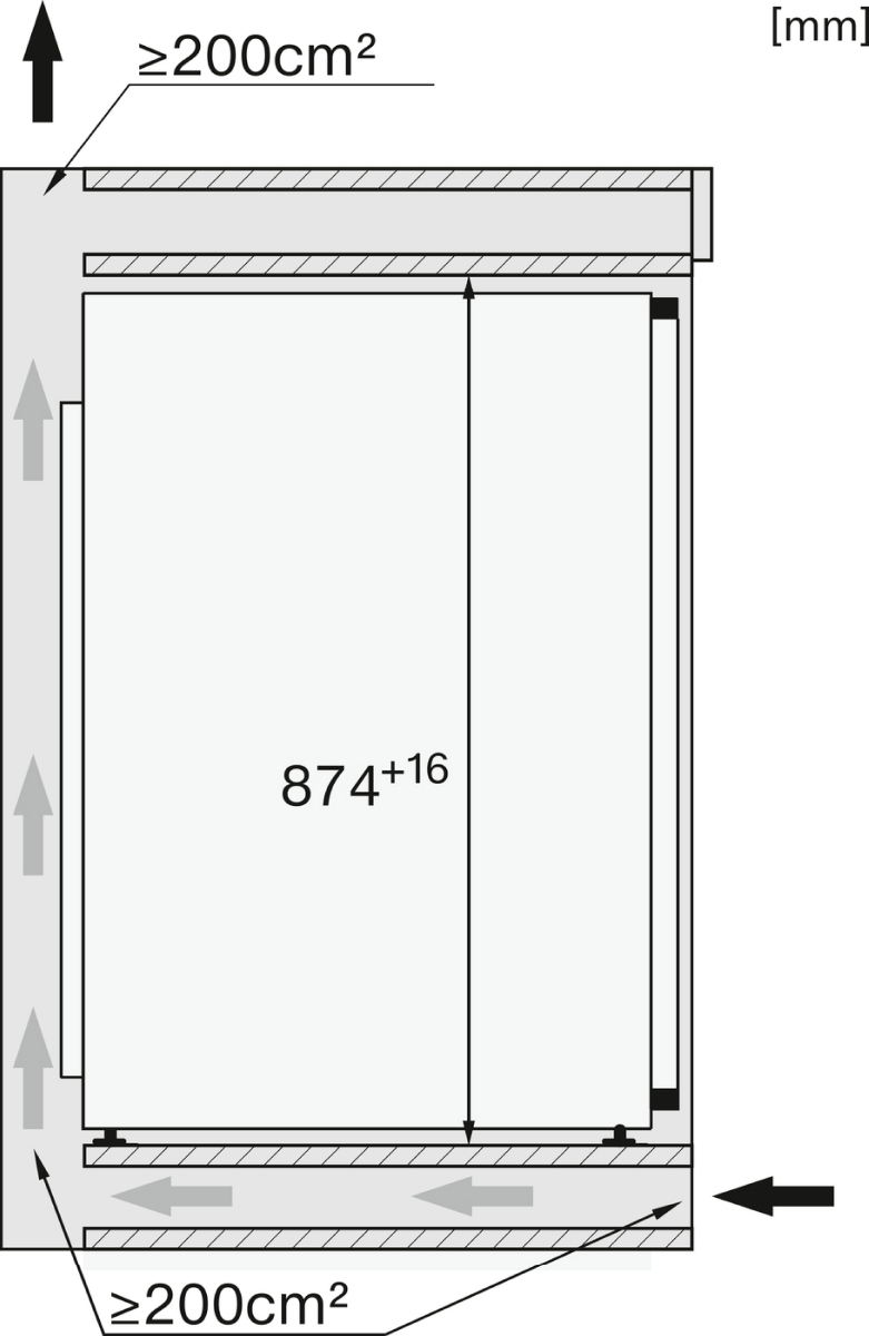 Miele FNS 7140 E Einbau-Gefrierschrank