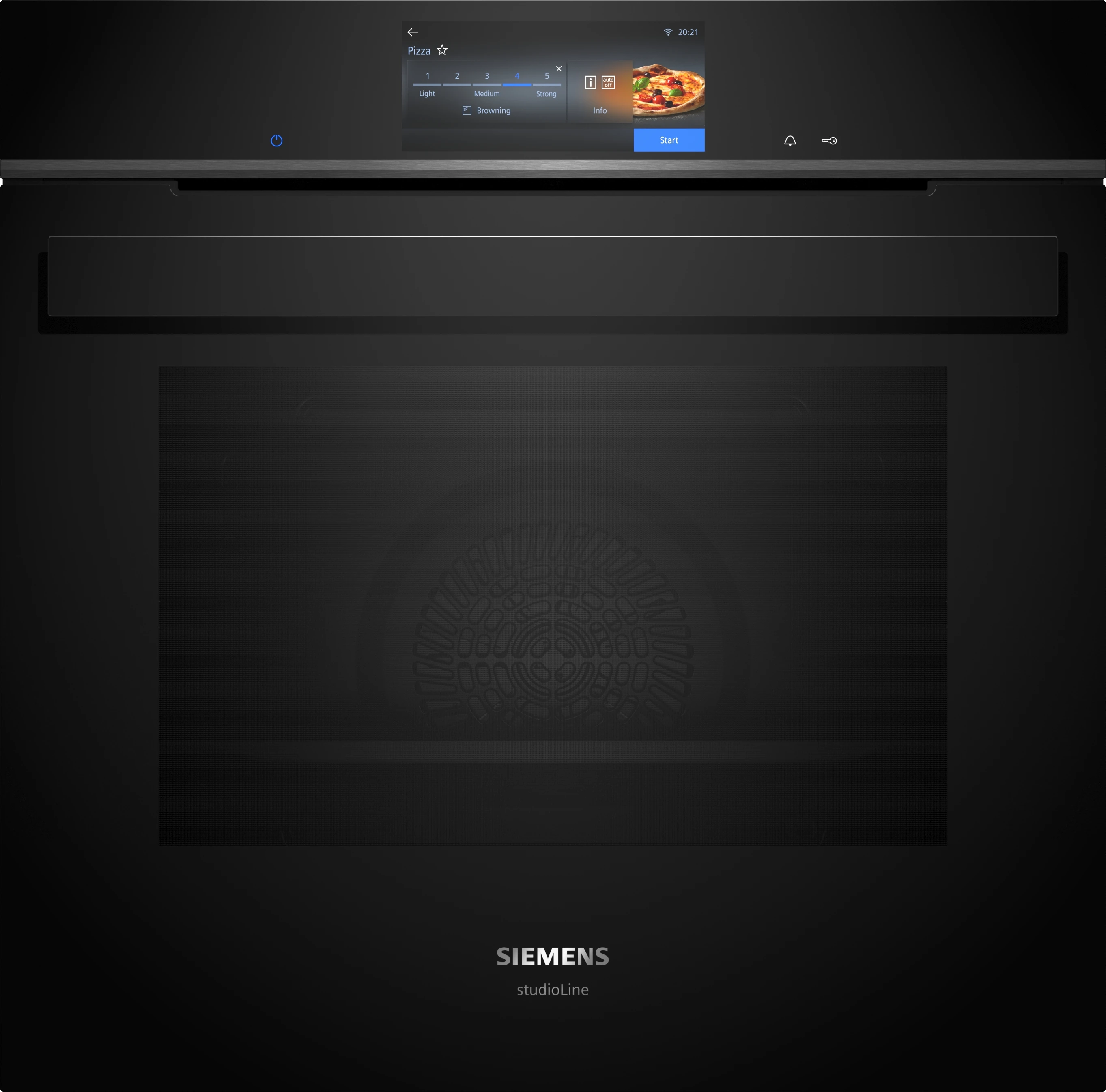 Siemens studioLine HB978GUB1 Einbau-Backofen Schwarz