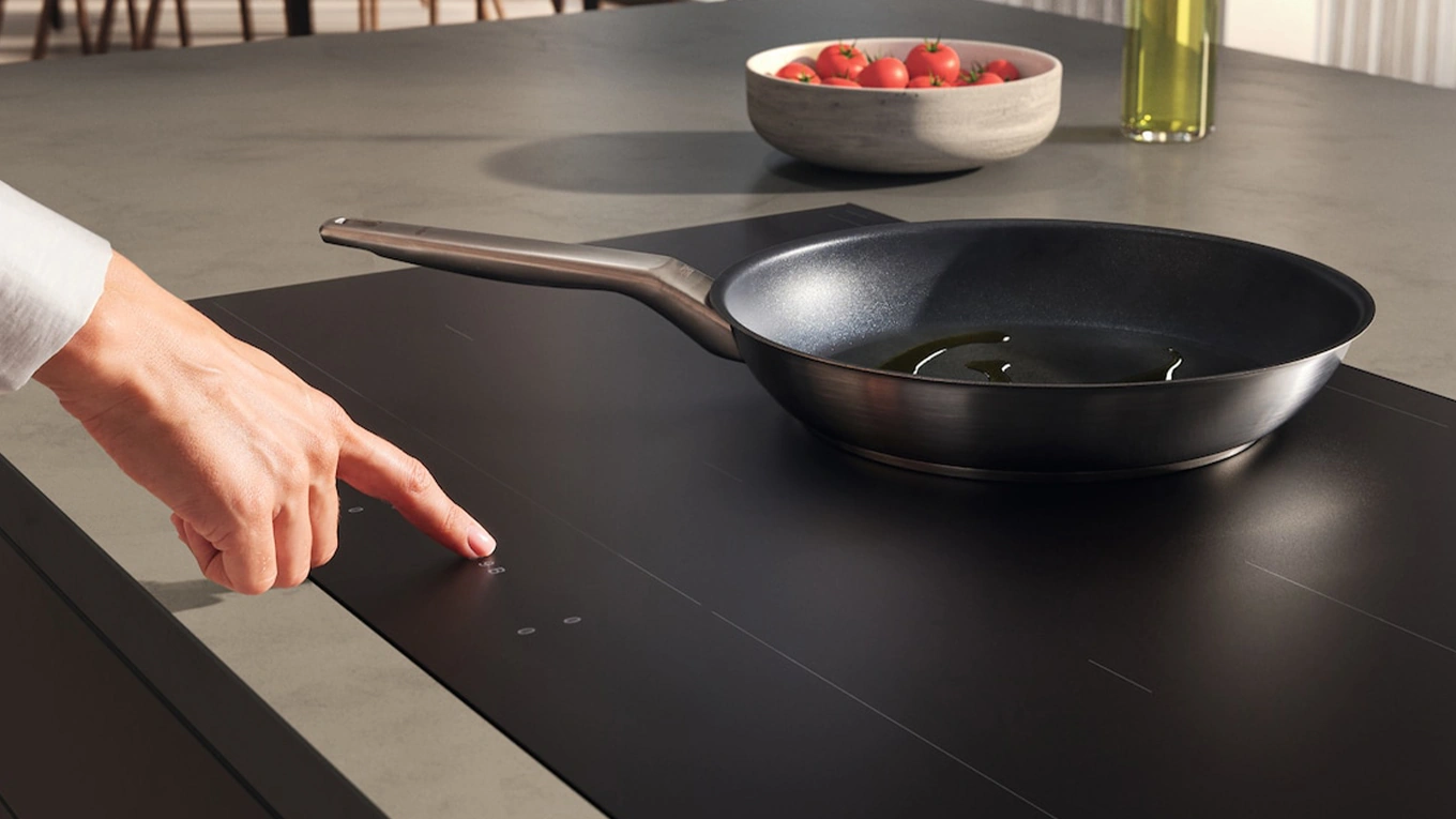 Miele MattFinish Kochfeld Anti-Fingerprint am miele mattfinish kochfeld