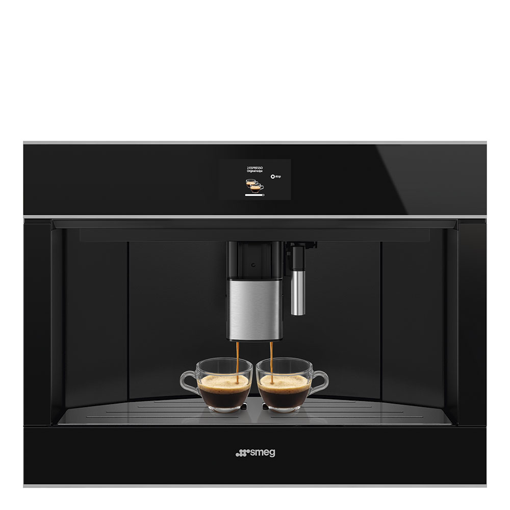 [Zweite Wahl] SMEG CMS4604NX Einbau-Kaffeevollautomat Schwarz 