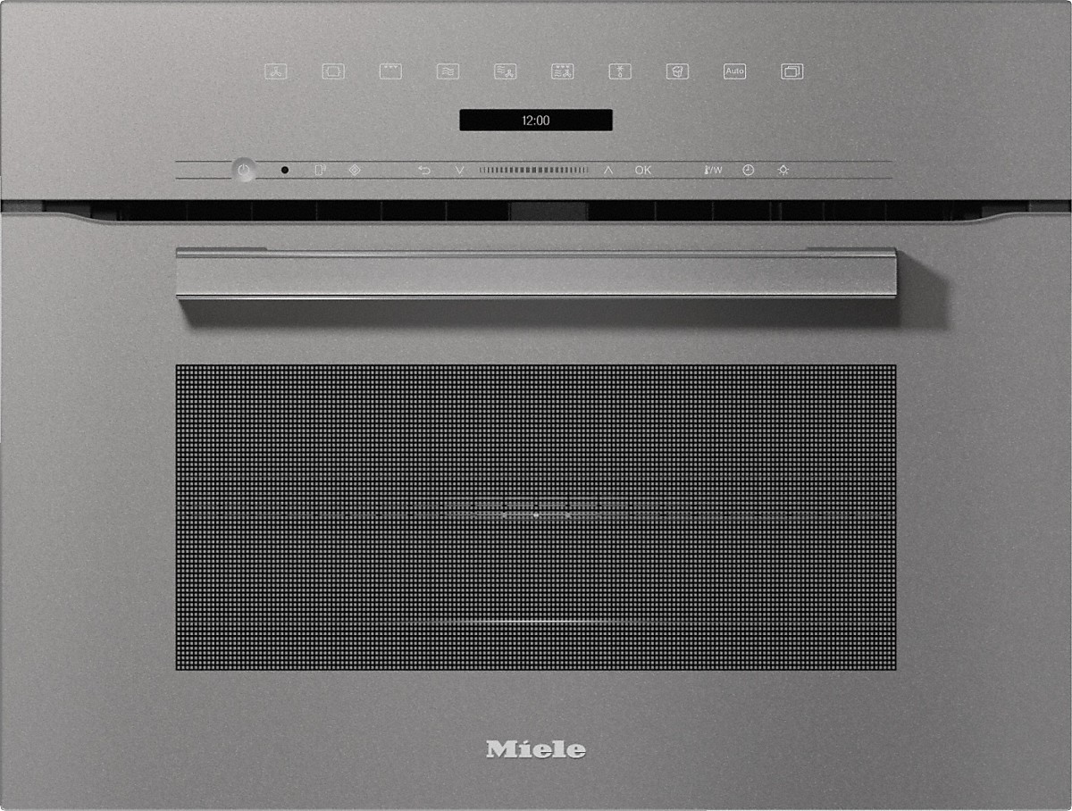 Miele H 7240 BM Kompakt-Backofen mit Mikrowelle Graphitgrau