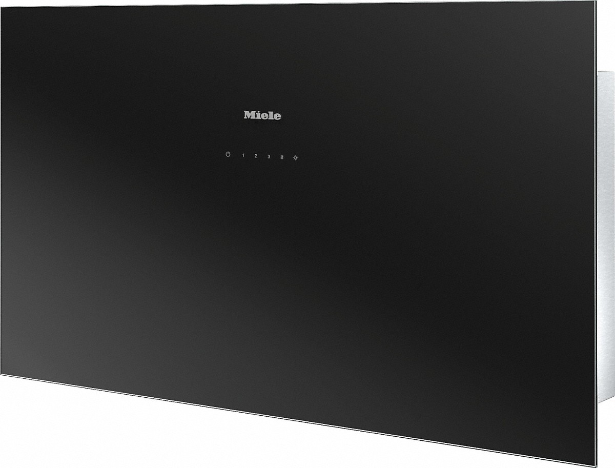 [Zweite Wahl] Miele DA 9091 W Screen Wand-Dunstabzugshaube Obsidianschwarz 