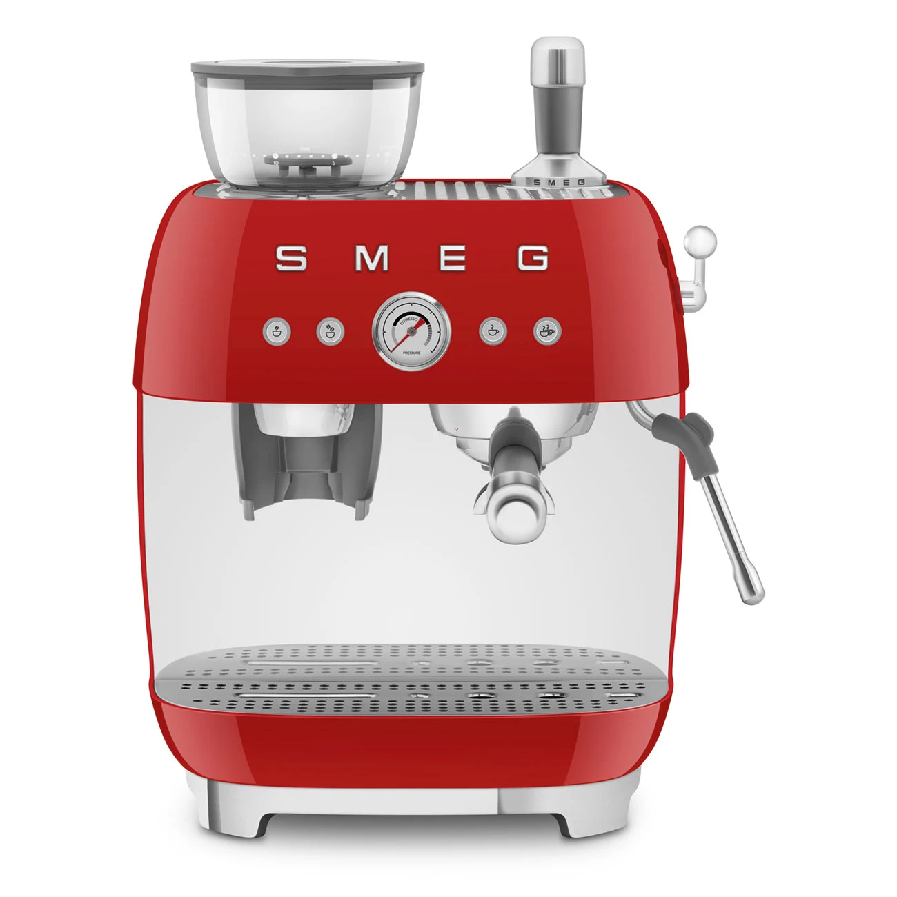 Smeg EGF03RDEU Espresso-Kaffeemaschine Rot