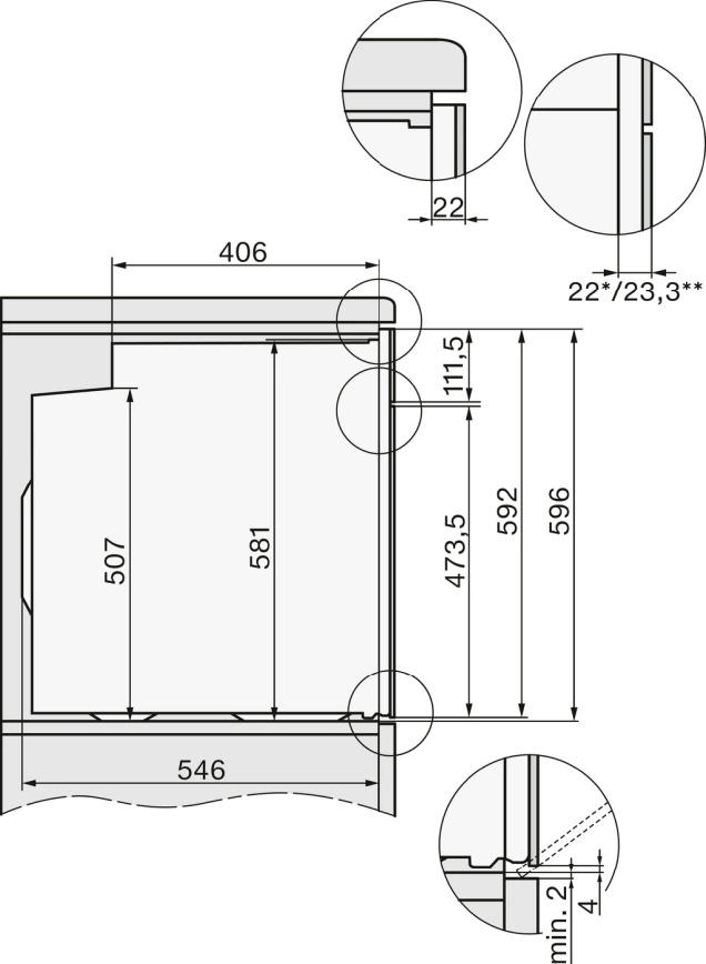 Miele DGC 7250 Einbau-Dampfbackofen Obsidianschwarz