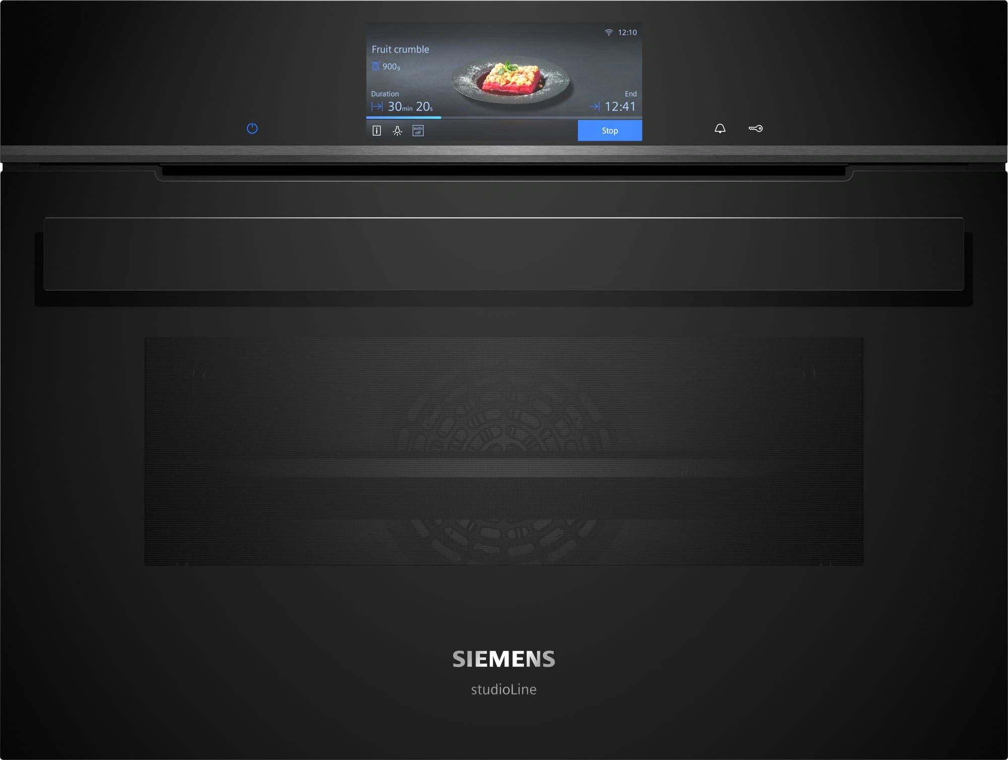 Siemens studioLine CS958GDD1 Einbau-Kompaktdampfbackofen Schwarz