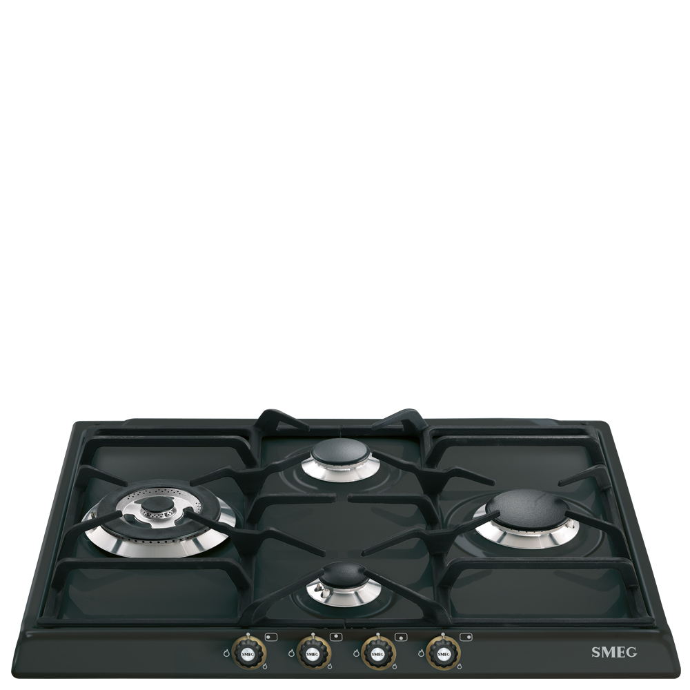 Smeg SR764AOD Gaskochfeld Anthrazit