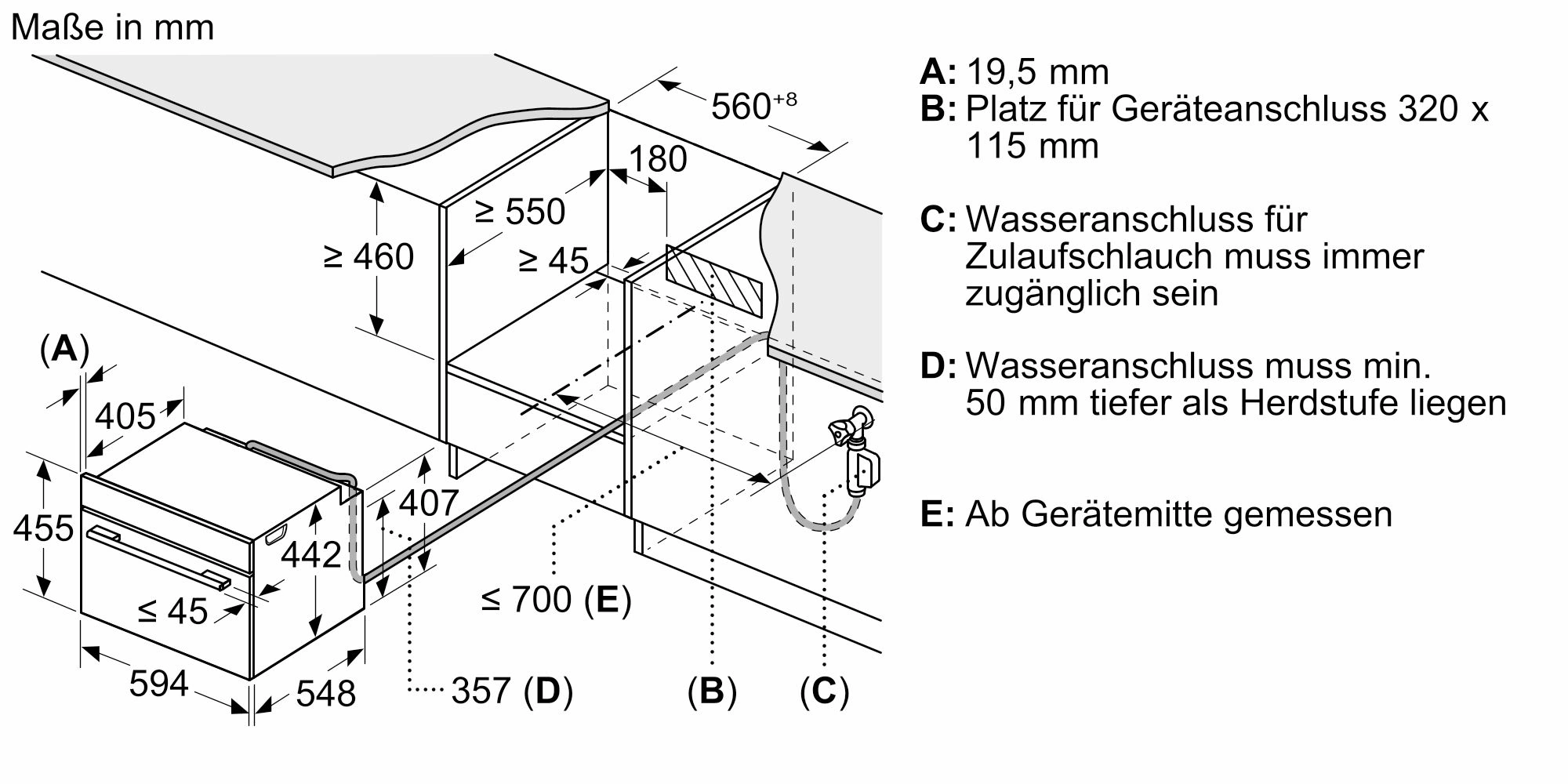 Siemens CS958GDD1 Einbau-Kompaktdampfbackofen Schwarz