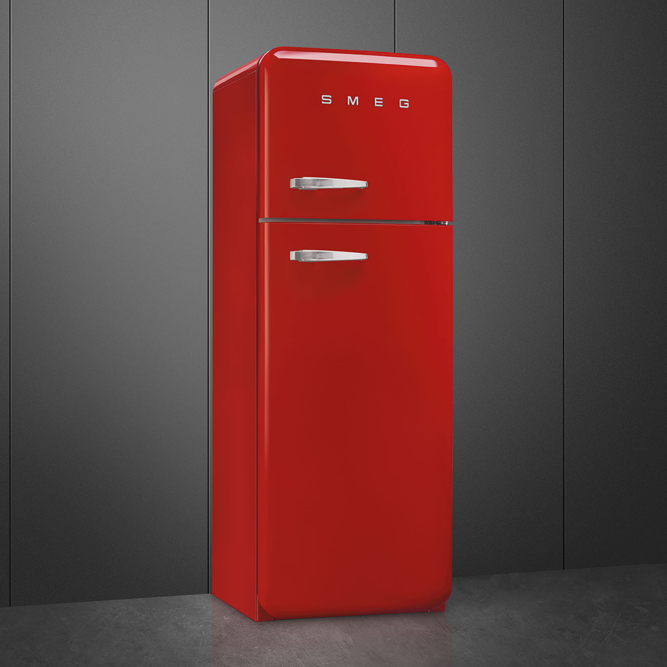 Smeg FAB30RRD5 Stand-Kühl-Gefrierkombination Rot