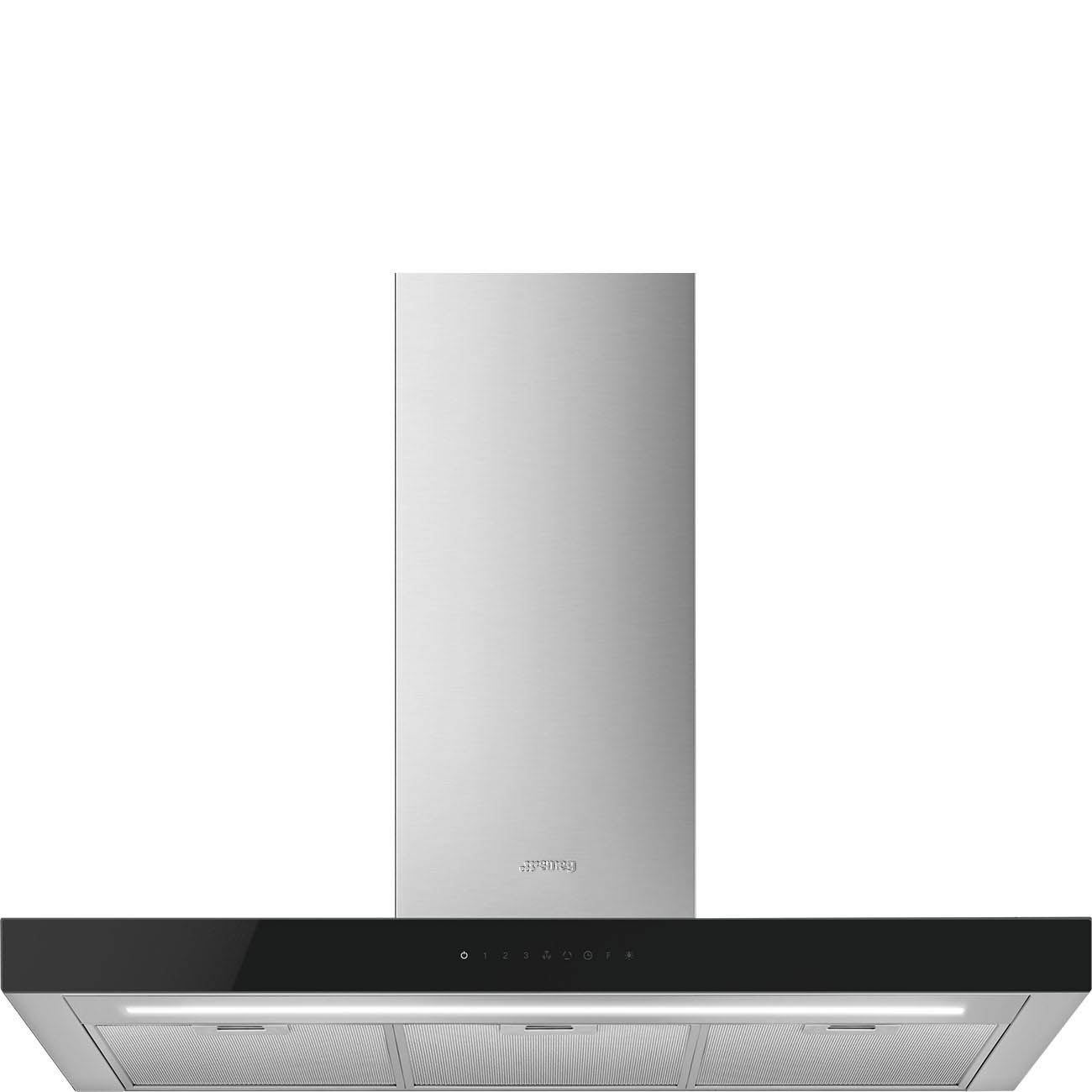 Smeg KBT9L4VN Wandhaube Edelstahl