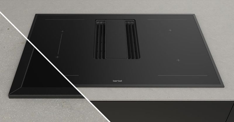 berbel 1100004 Kochfeldrahmen Schwarz