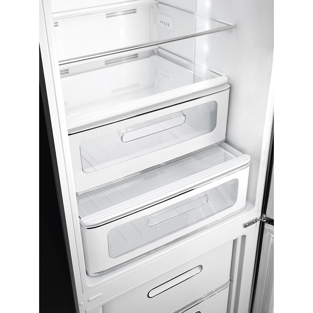 [Zweite Wahl] Smeg FAB32RBL5 Stand-Kühl-Gefrierkombination Schwarz 