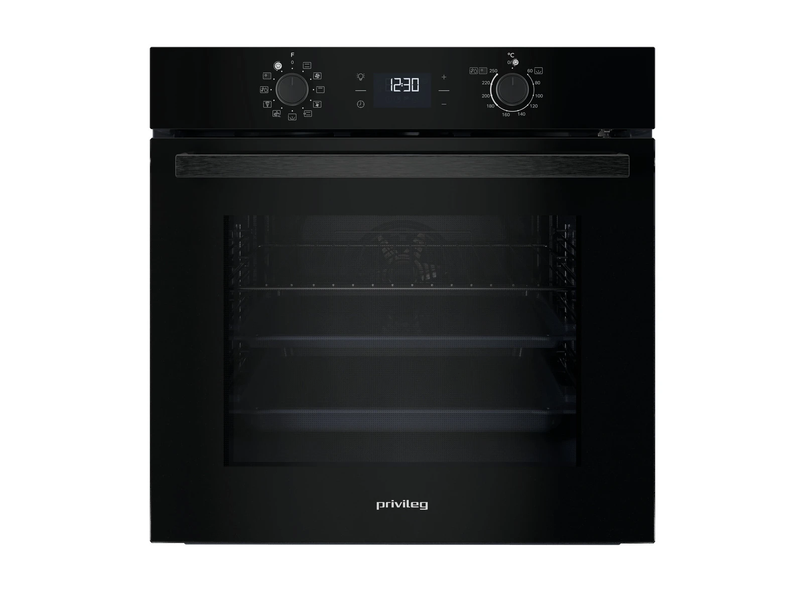 Privileg PBA385PU0K Einbau-Backofen Schwarz Privileg PBA385PU0K Einbau-Backofen Schwarz