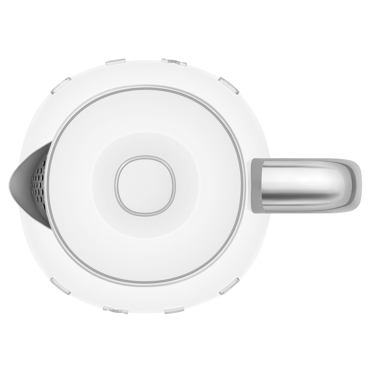 Smeg KLF05WHEU Wasserkocher Weiß Smeg KLF05WHEU Wasserkocher Weiß
