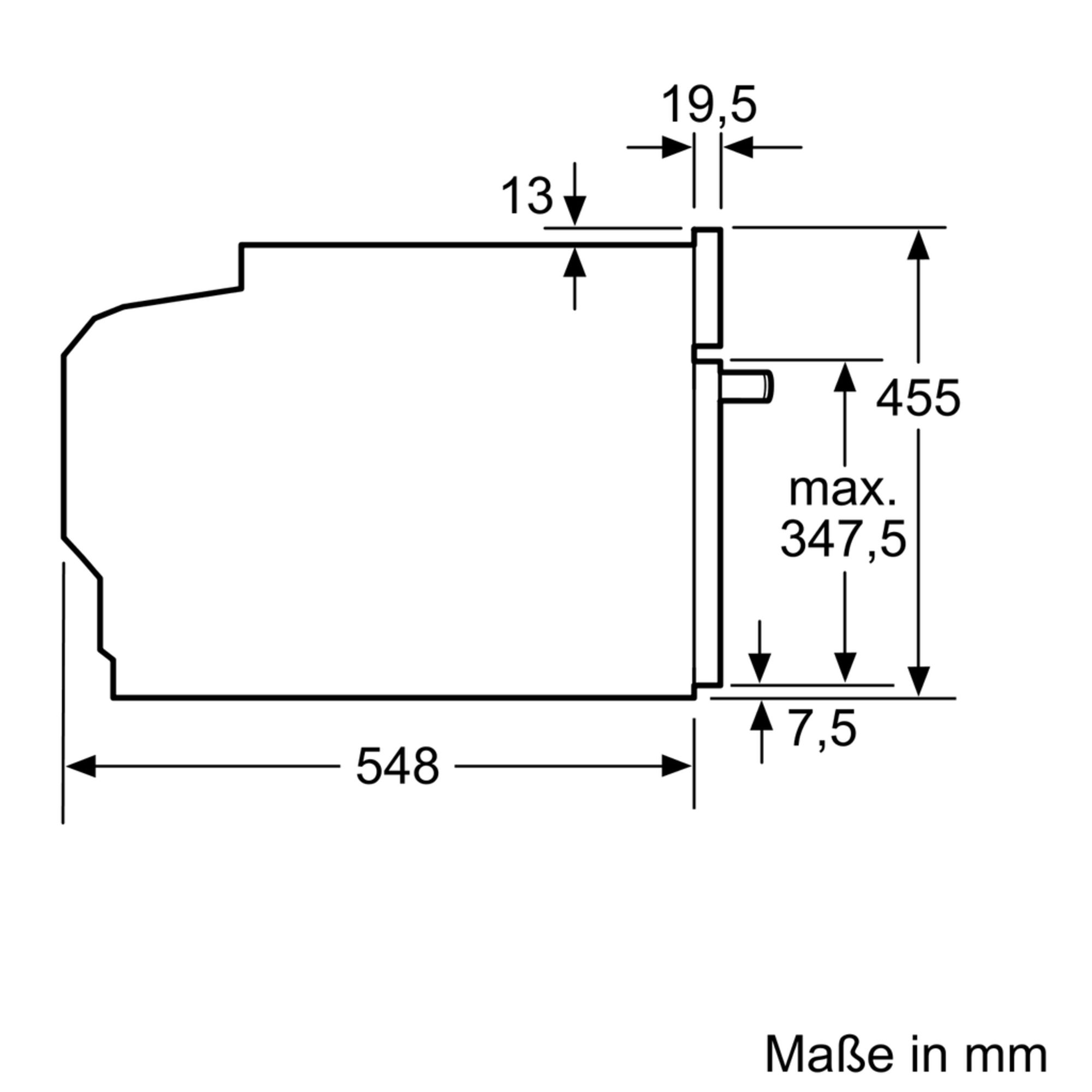 [Zweite Wahl] Siemens CM676G0S1 Kompakt-Backofen mit Mikrowelle Edelstahl 