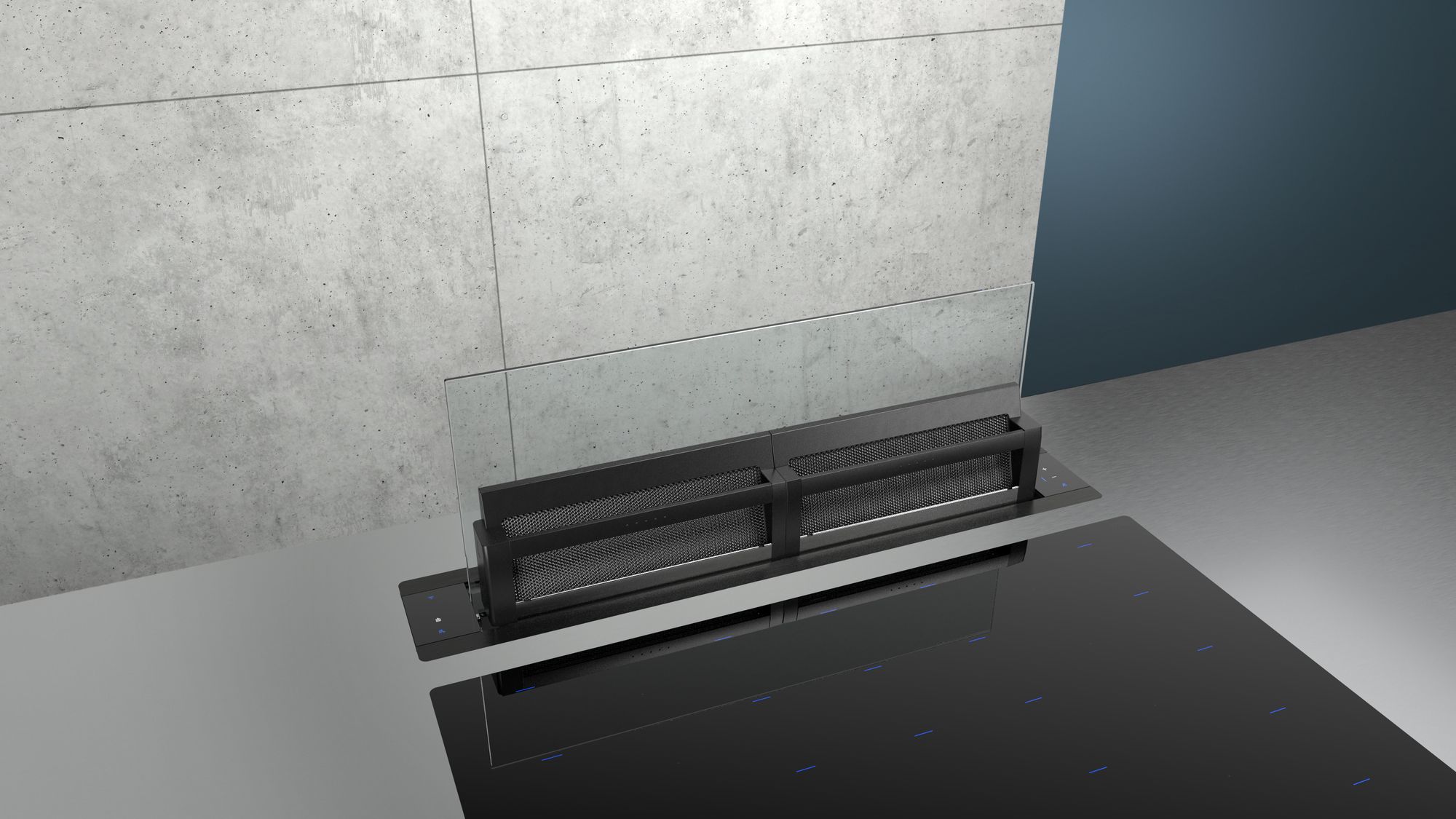 Siemens LD88WMM65 Tischlüfter Schwarz