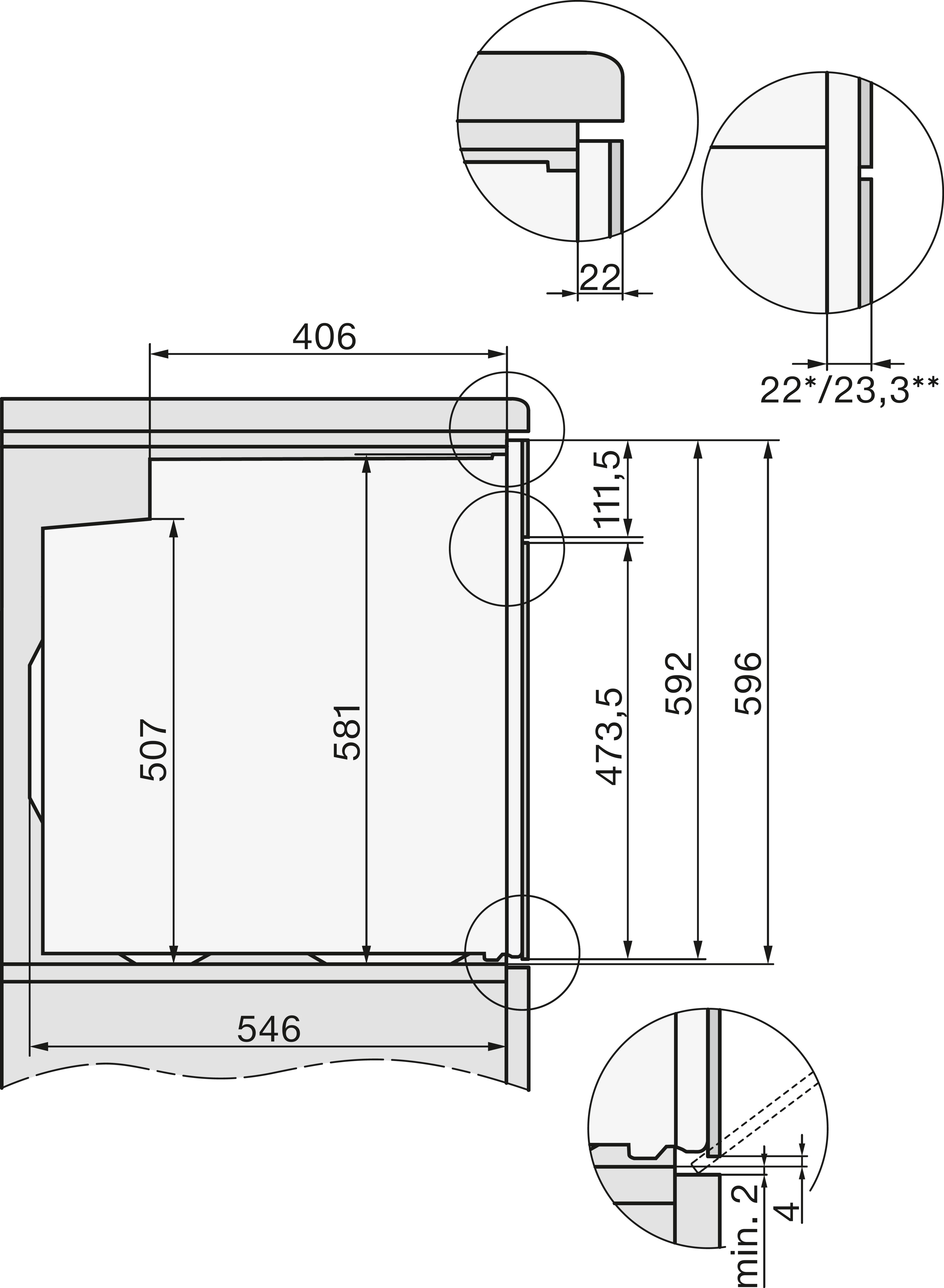 Miele H 2851 B Einbau-Backofen Obsidianschwarz