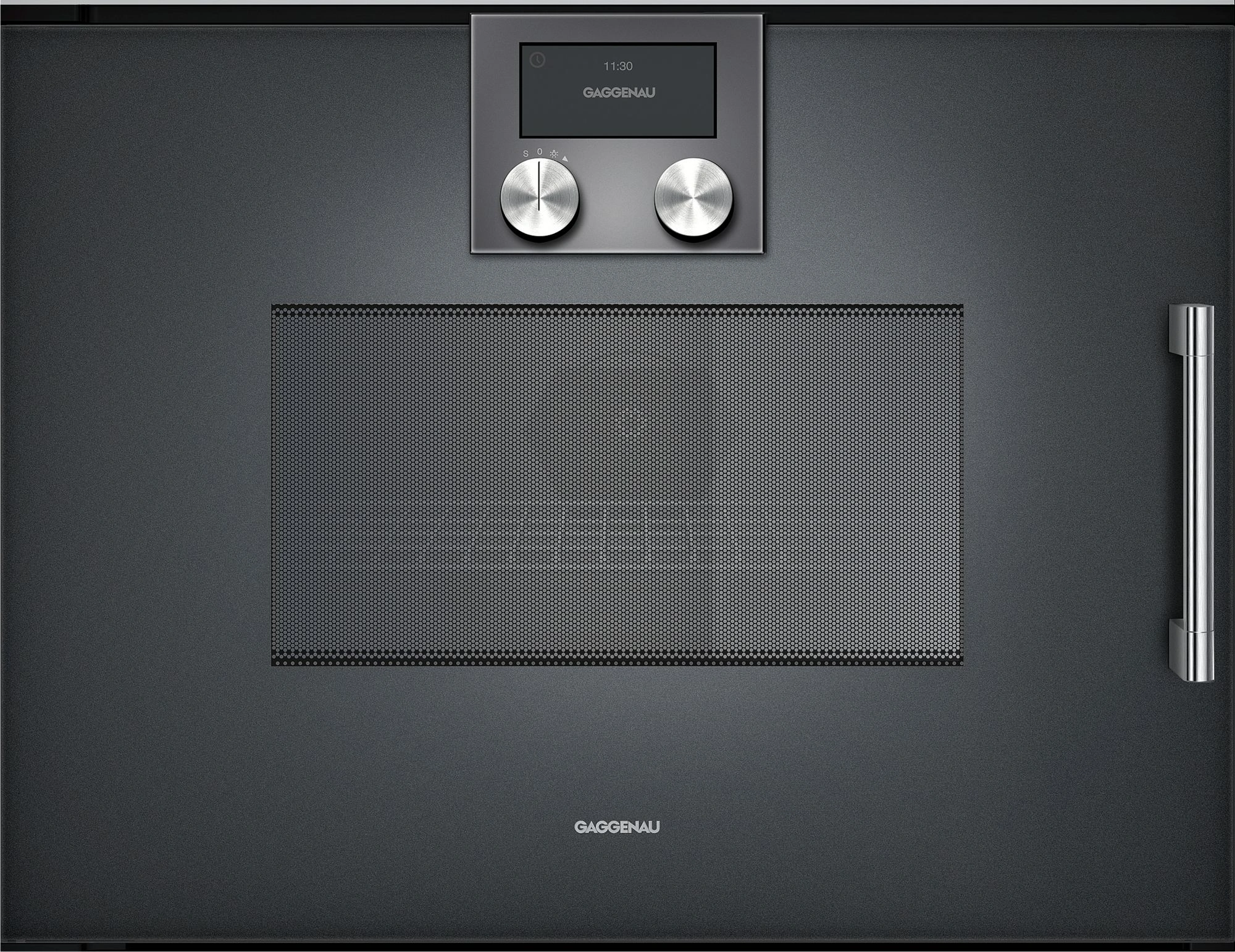 Gaggenau BMP251100 Einbau-Backofen mit Mikrowellenfunktion Anthrazit