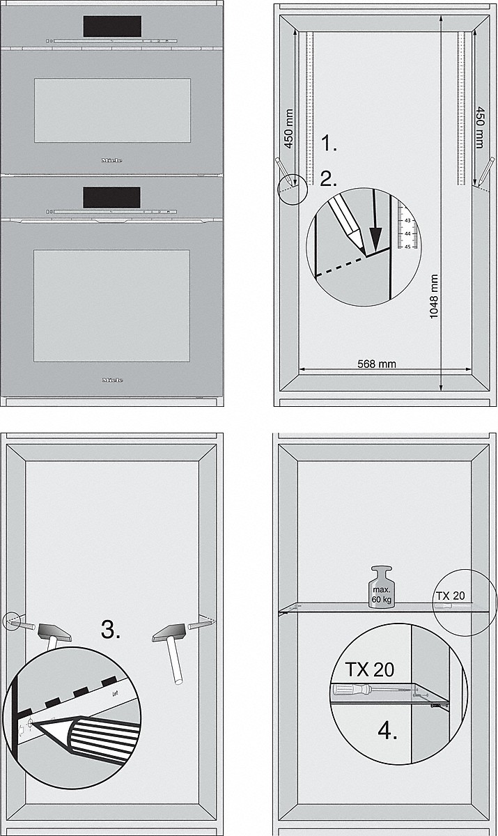 Miele ENB 1060 Einlegeboden