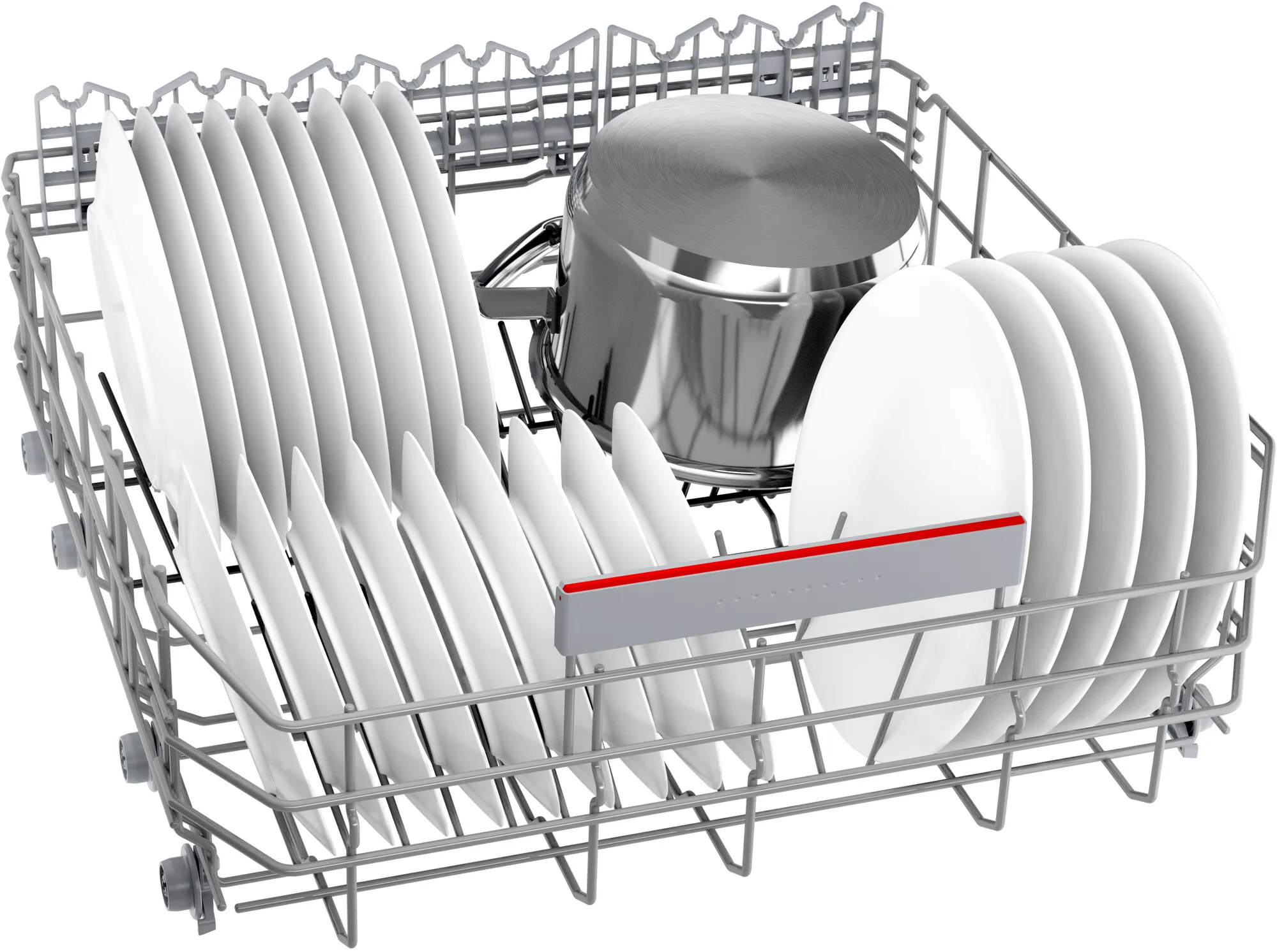 Bosch SMI6TCS00E Teilintegrierter Geschirrspüler Edelstahl