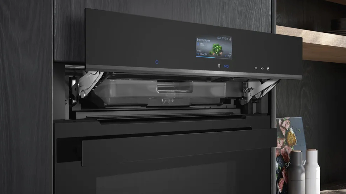 Siemens Dampfbackofen Wassertank im Siemens HR976GMB1 Dampfbackofen