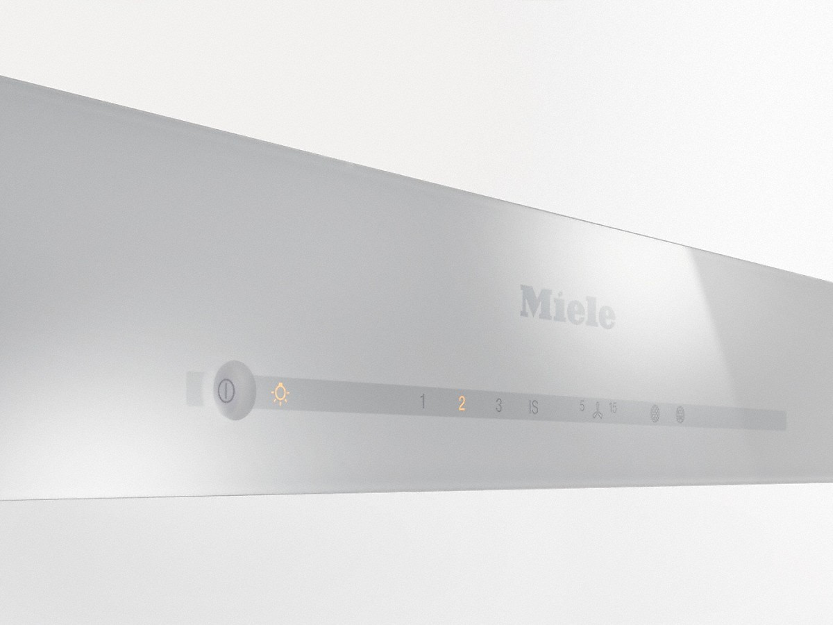 [Zweite Wahl] Miele DA 6708 D Insel-Dunstabzugshaube Brillantweiß 