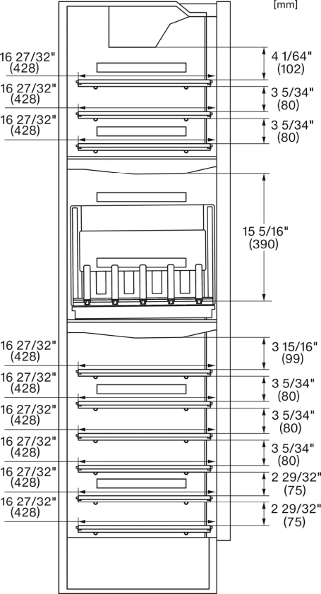 Miele KWT 2672 ViS L Einbau-Weintemperierschrank