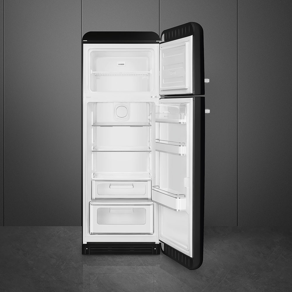 [Zweite Wahl] Smeg FAB30RBL5 Stand-Kühl-Gefrierkombination Schwarz 