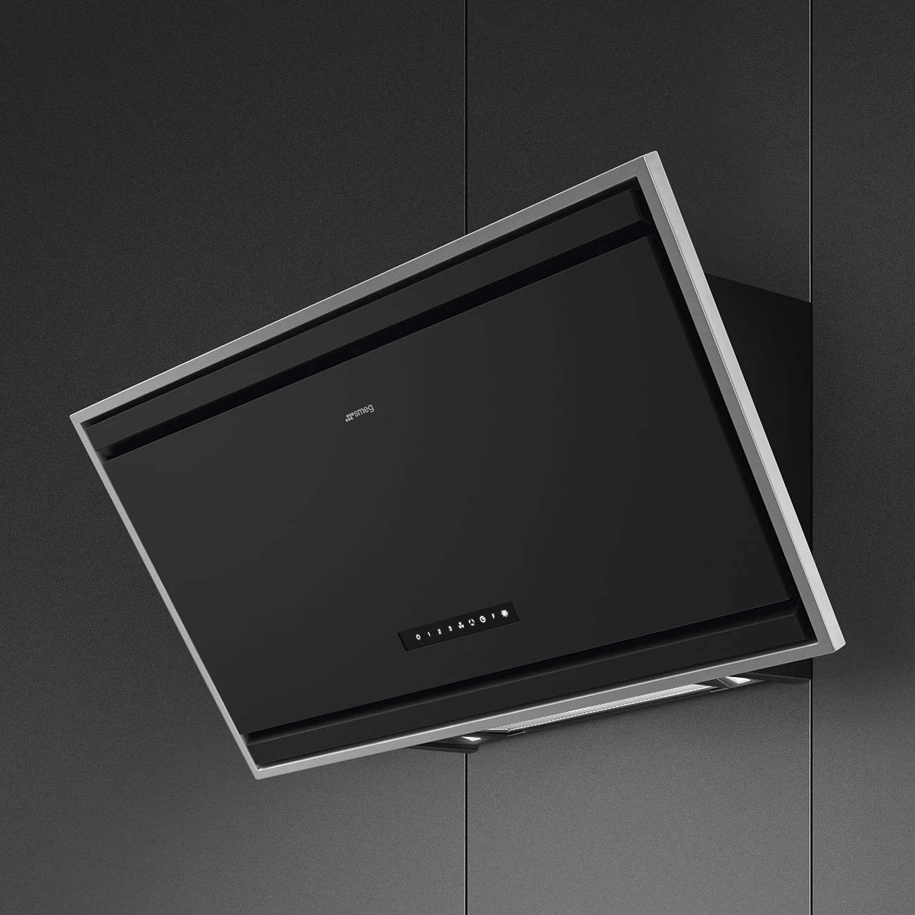 Smeg KV394MB Wand-Dunstabzugshaube Schwarz