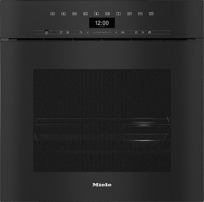 Miele DGC 7460 HCX Pro Griffloser Combi-Dampfgarer Obsidianschwarz