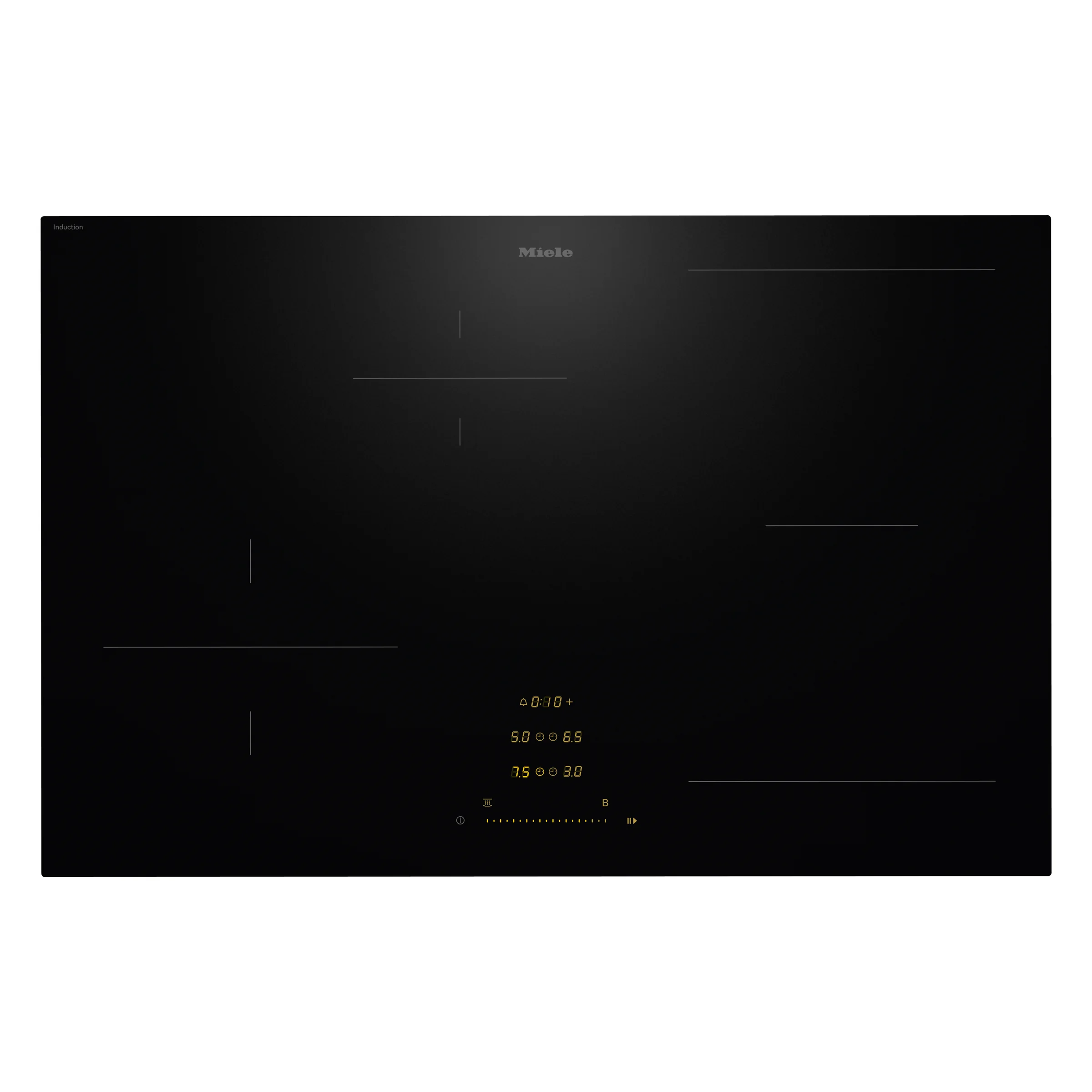 Miele KM 8483 FX Herdunabhängiges Induktionskochfeld Schwarz