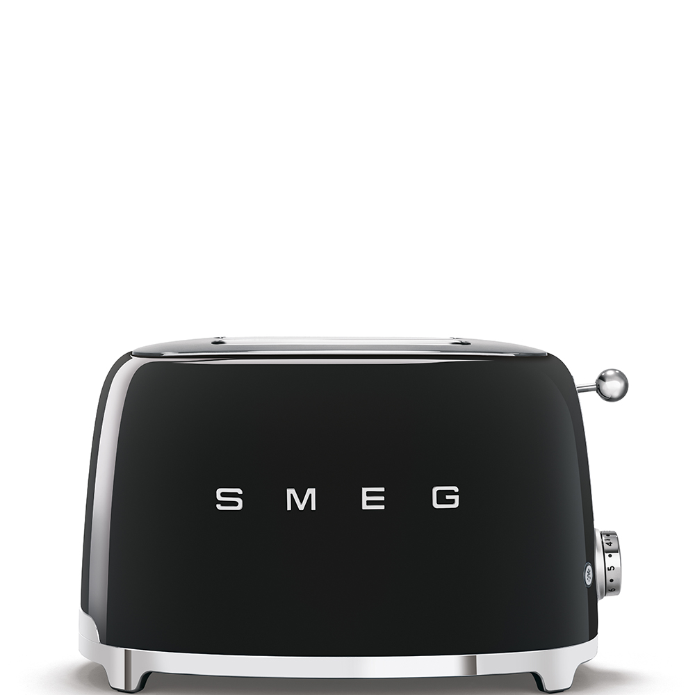 Smeg TSF01BLEU Toaster Schwarz