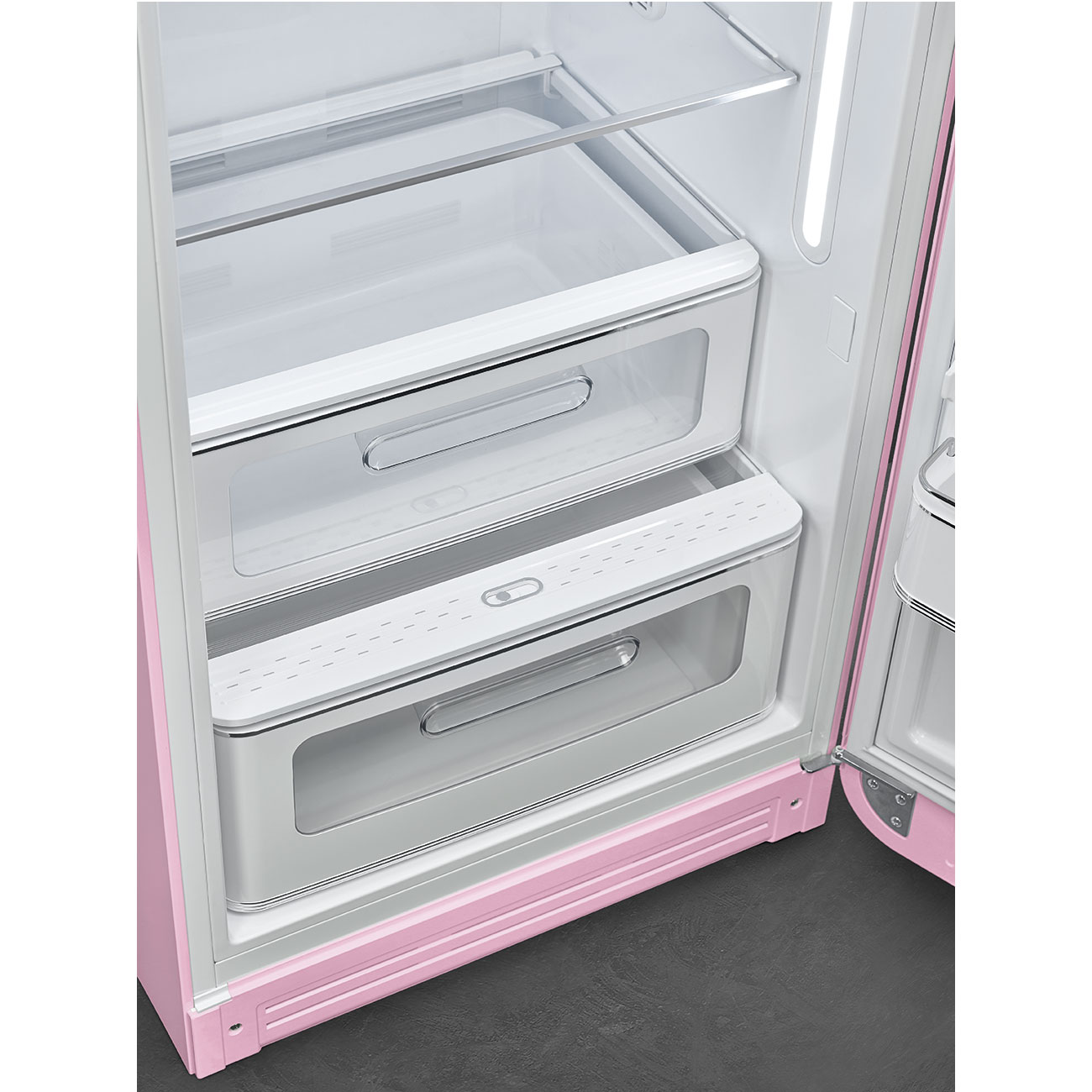 Smeg FAB28RPK5 Stand-Kühlschrank Cadillac Pink