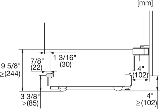 Miele KF 2802 Vi Einbau-Kühl-Gefrierkombination 