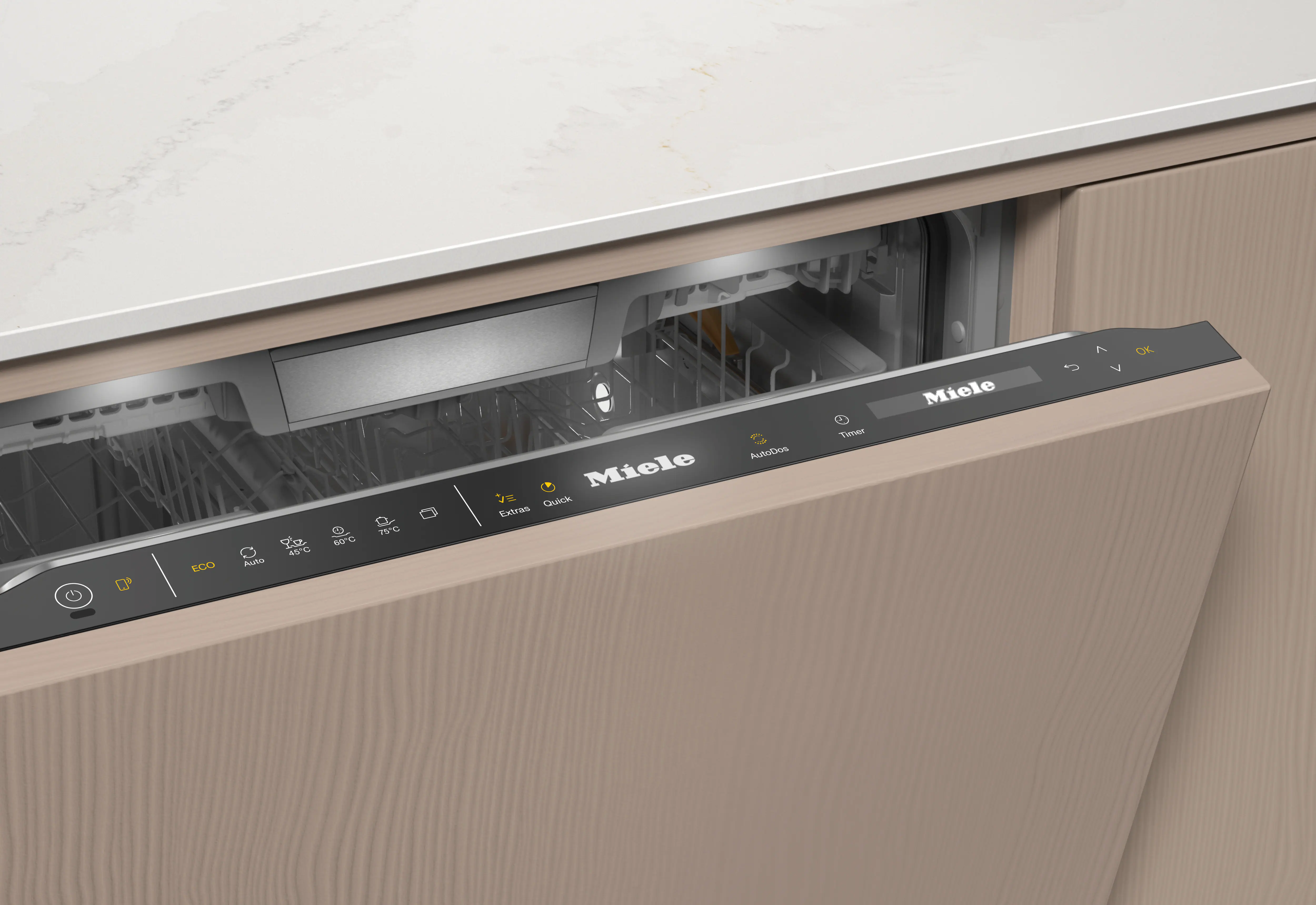 Miele G 7793 SCVi 125 Gala Edition K2O Vollintegrierter Geschirrspüler Obsidianschwarz