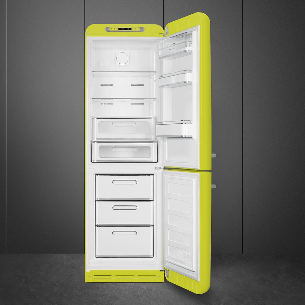 Smeg FAB32RLI5 Stand-Kühl-Gefrierkombination Limettengrün