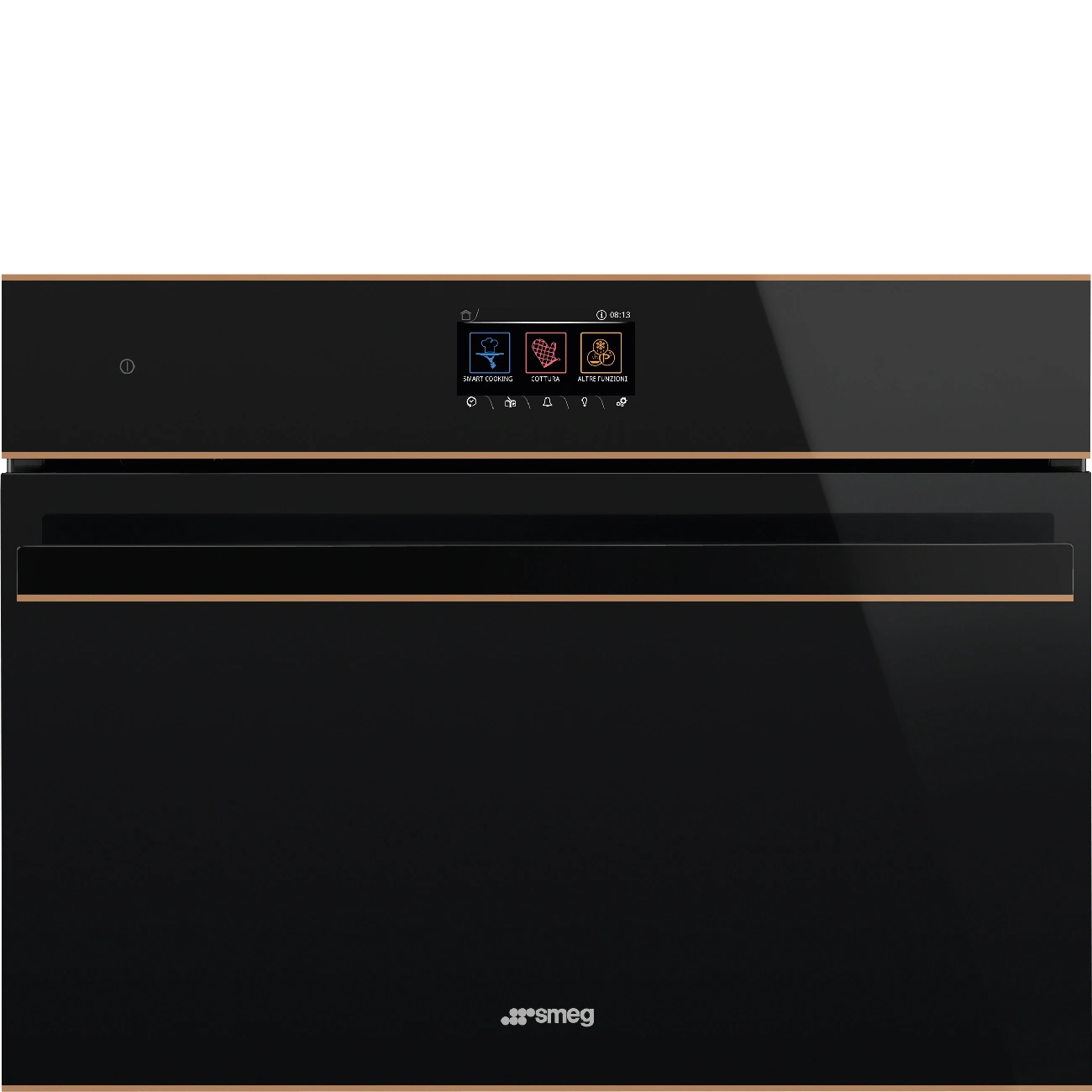 Smeg SO4604S4PNR Combi-Dampfgarer Schwarz