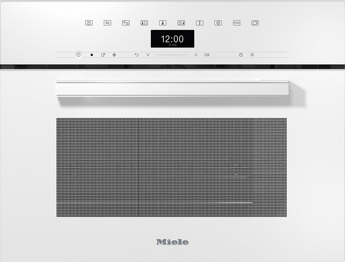 Miele DGM 7440 Dampfgarer mit Mikrowelle Brillantweiß