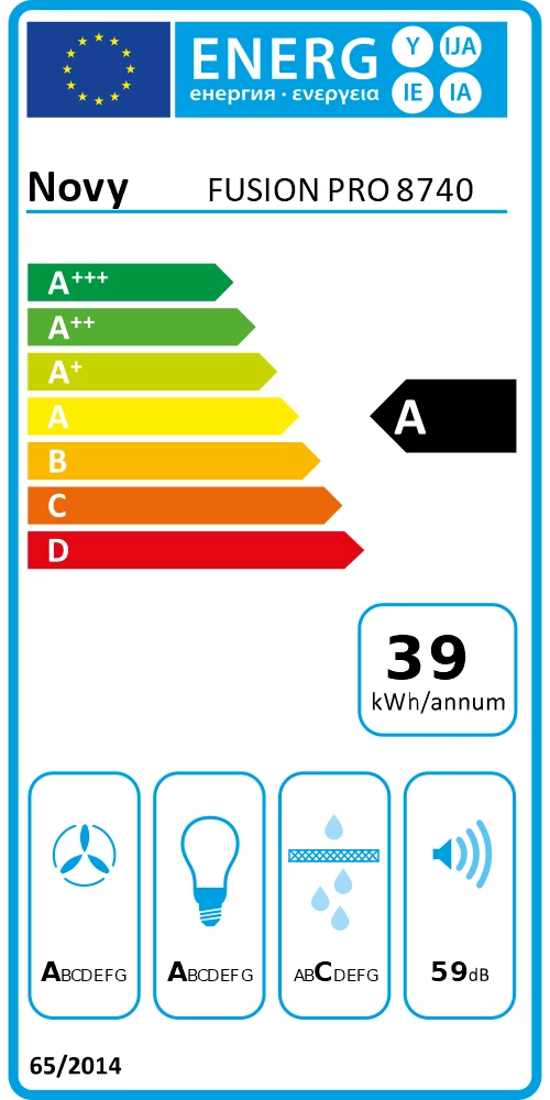 Energieklasse A - Vollständiges EU-Energielabel