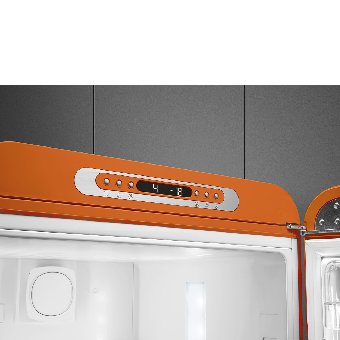 Smeg FAB32ROR5 Stand-Kühl-Gefrierkombination Orange