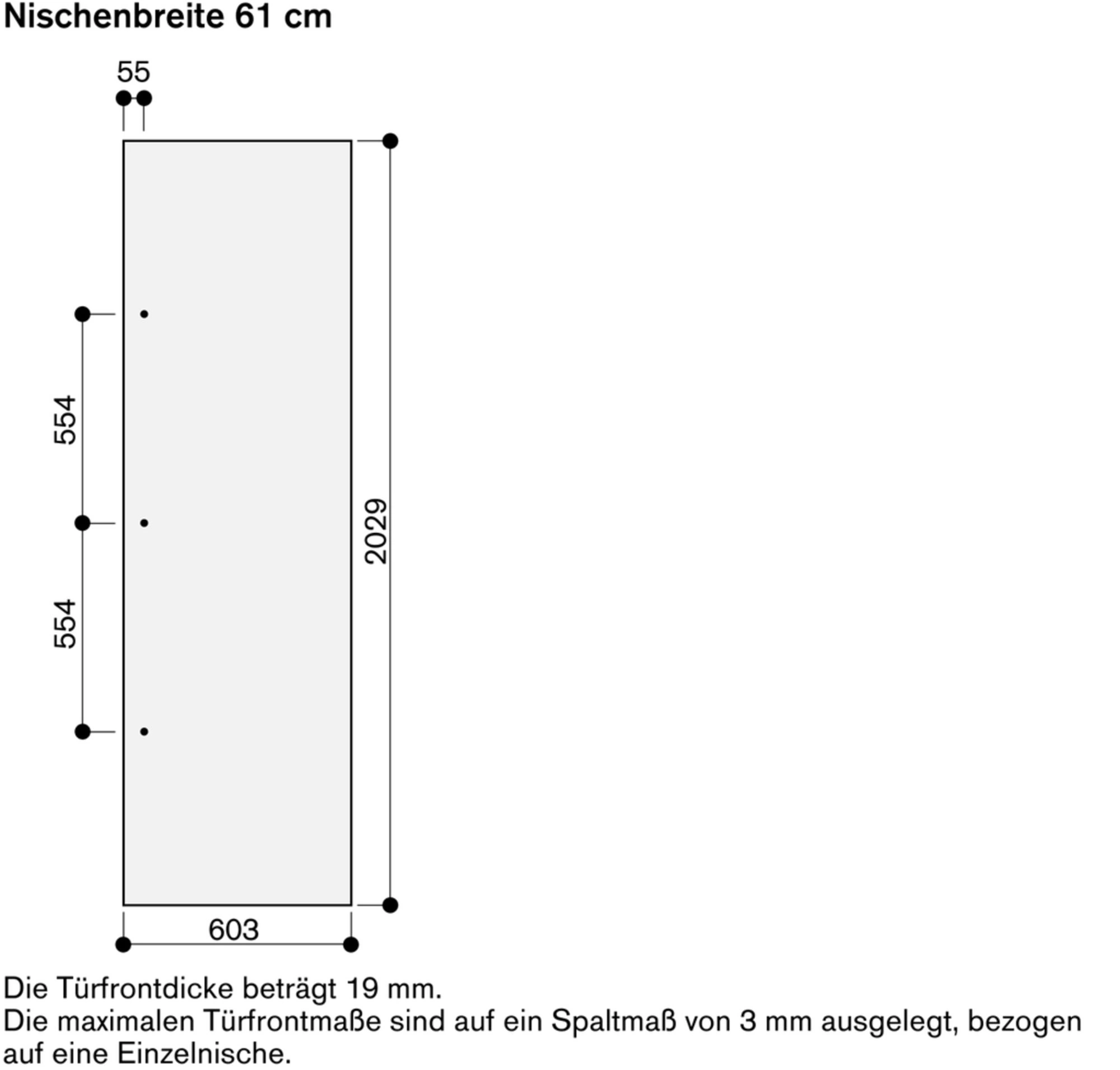 Gaggenau RA421610 Türfront Edelstahl