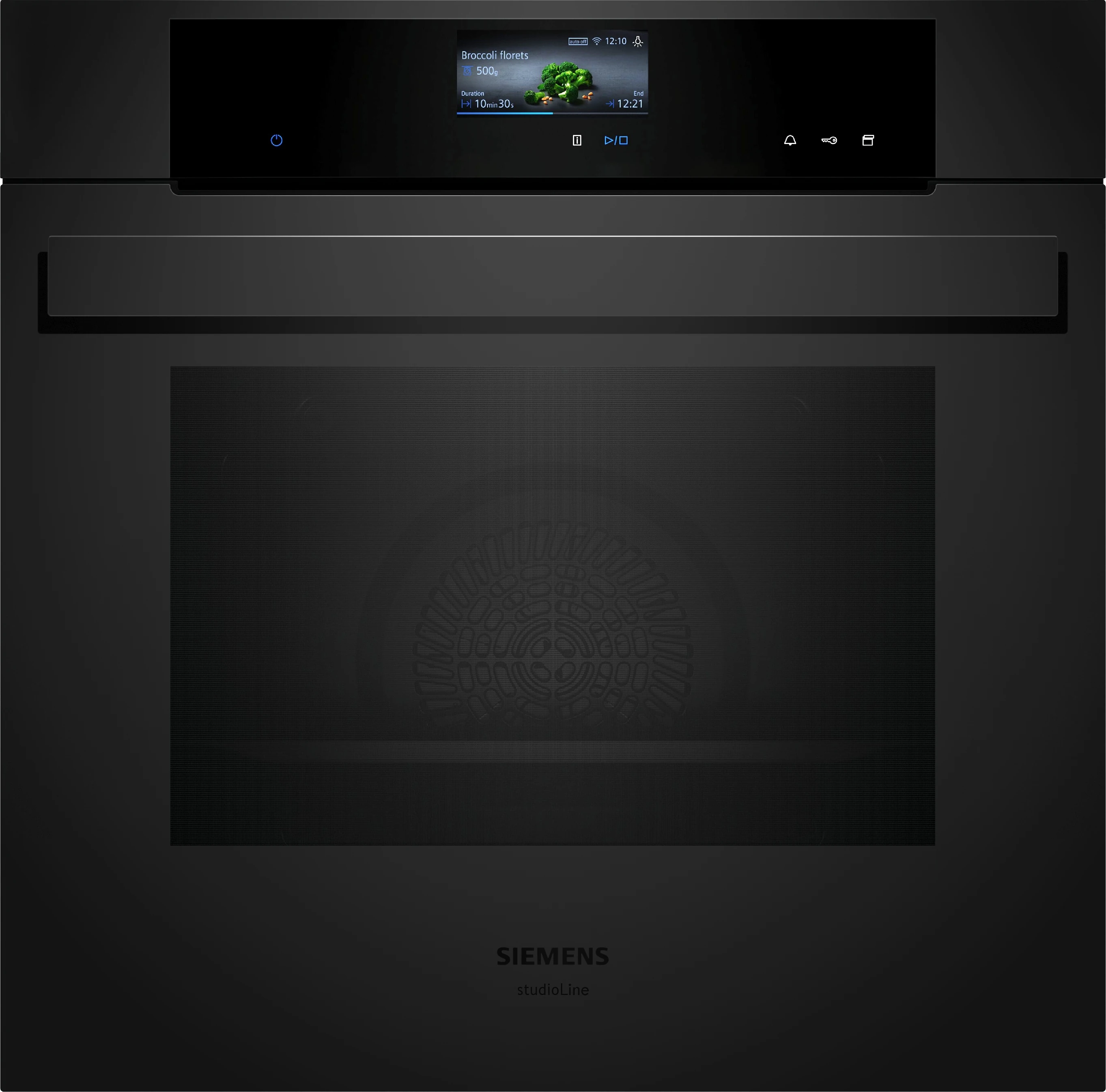 Siemens studioLine HS936GCM1 Einbau-Dampfbackofen Mattschwarz